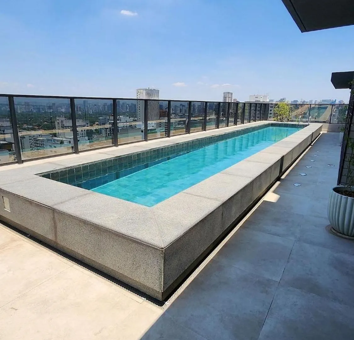 Piscina No Rooftop Otimo Studio No Jardim Paulista Sao Paulo