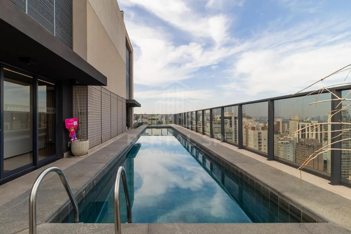 Διαμέρισμα Piscina No Rooftop Otimo Studio No Jardim Paulista Σάο Πάολο