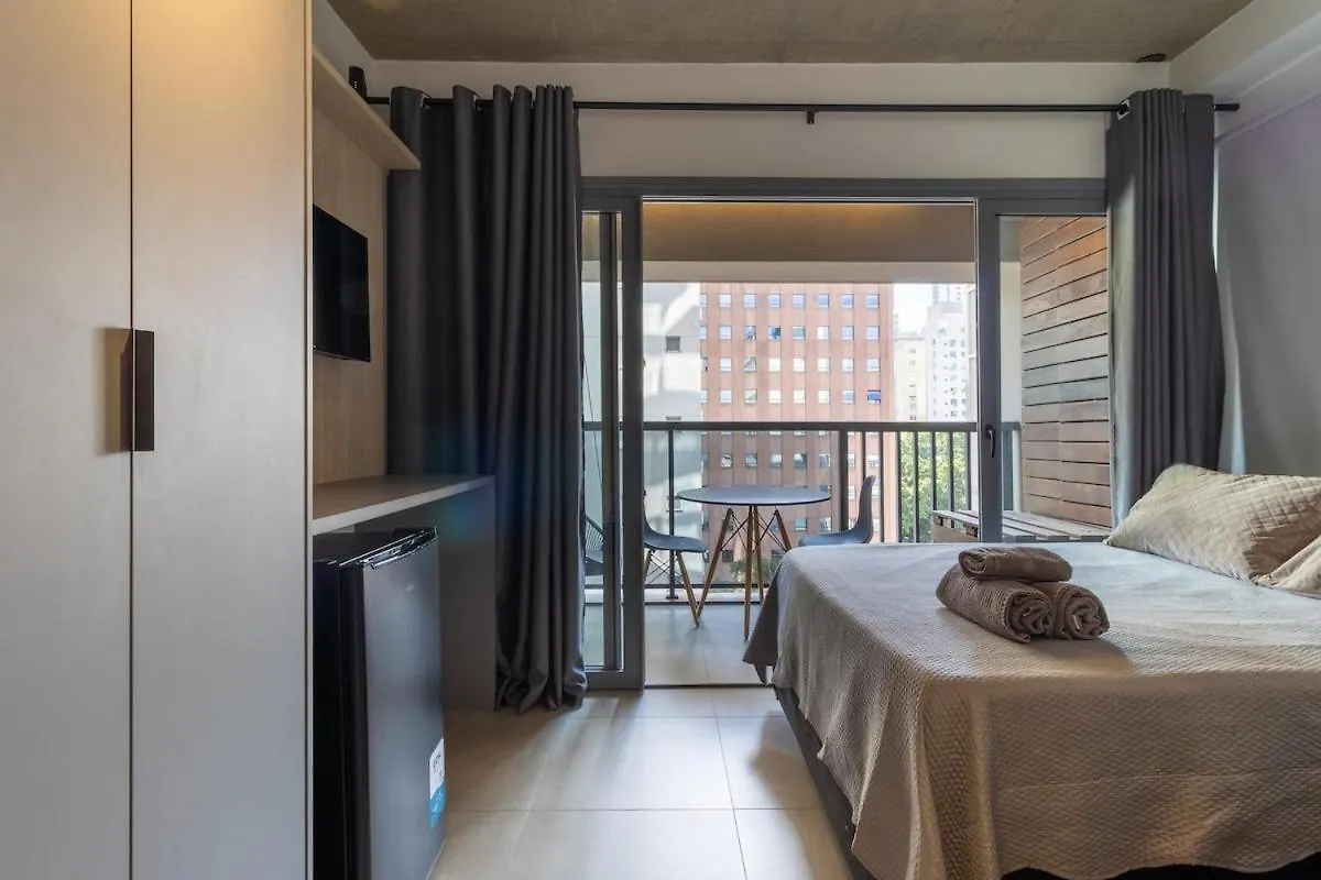 Apartmán Piscina No Rooftop Otimo Studio No Jardim Paulista São Paulo