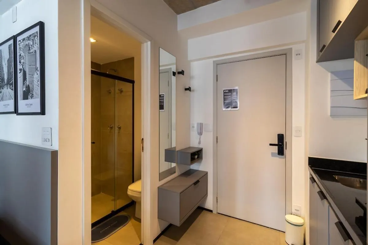 Apartmán Piscina No Rooftop Otimo Studio No Jardim Paulista São Paulo